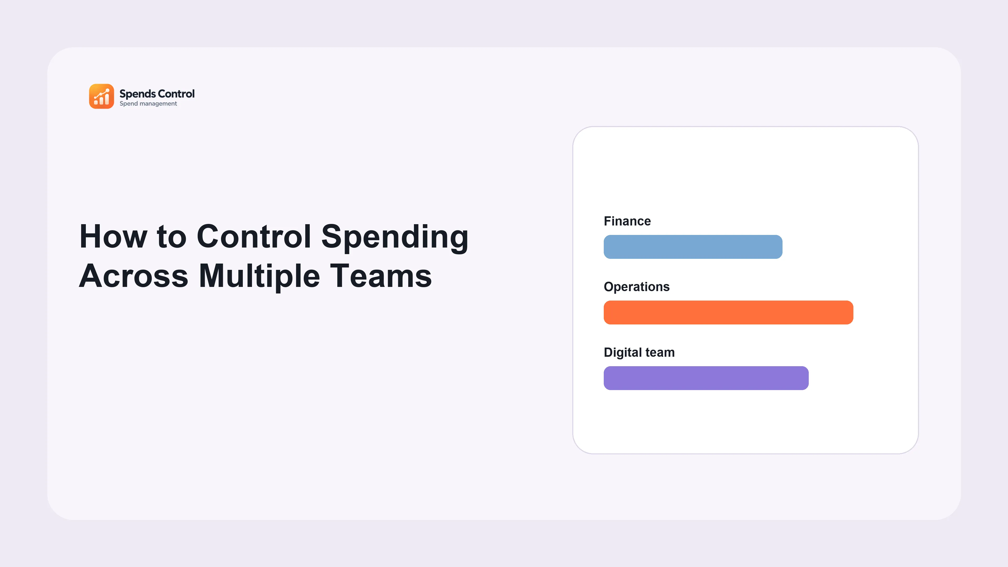team spending control: a practical spending control guide