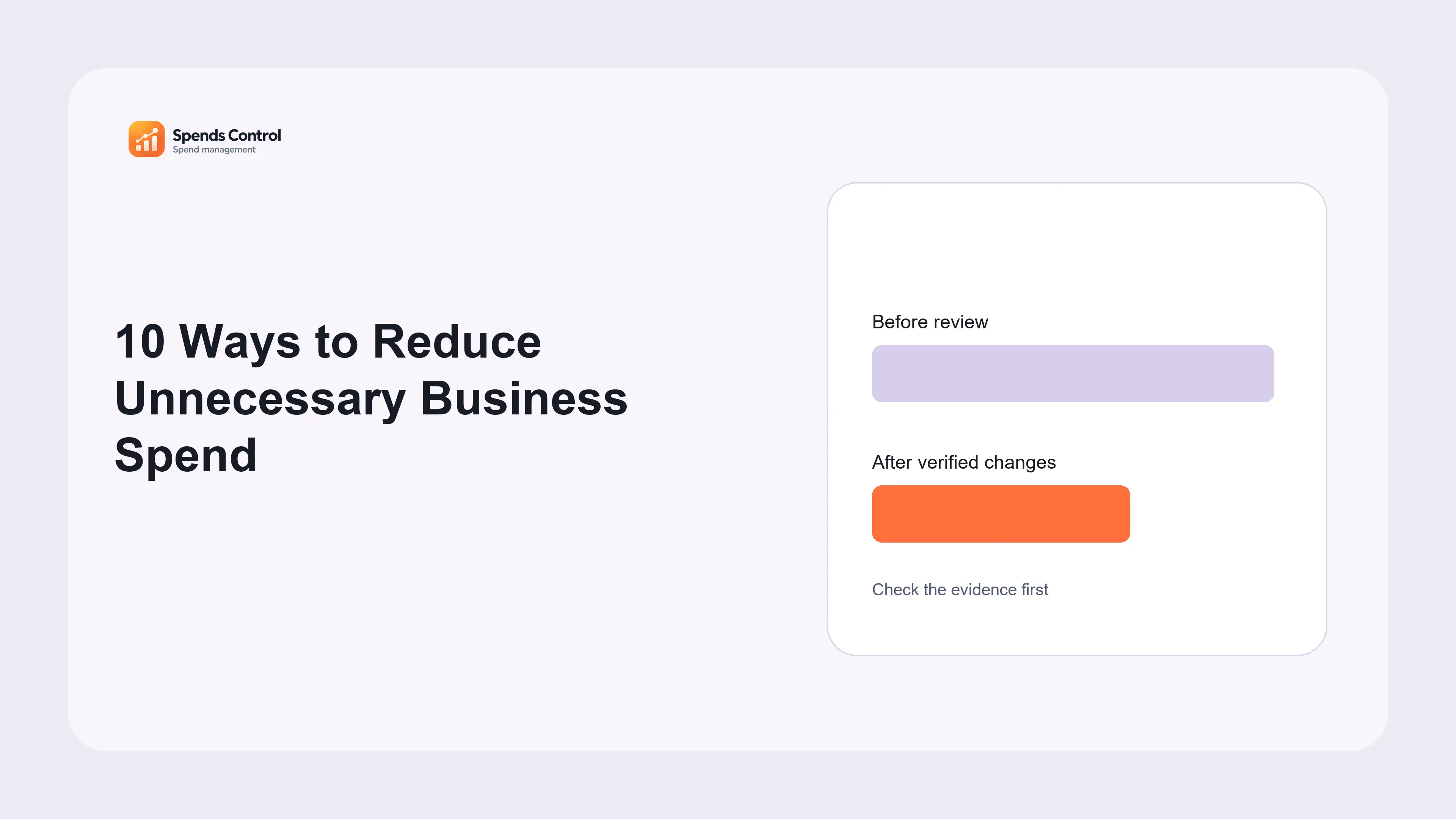 reduce business spending: a practical spending control guide